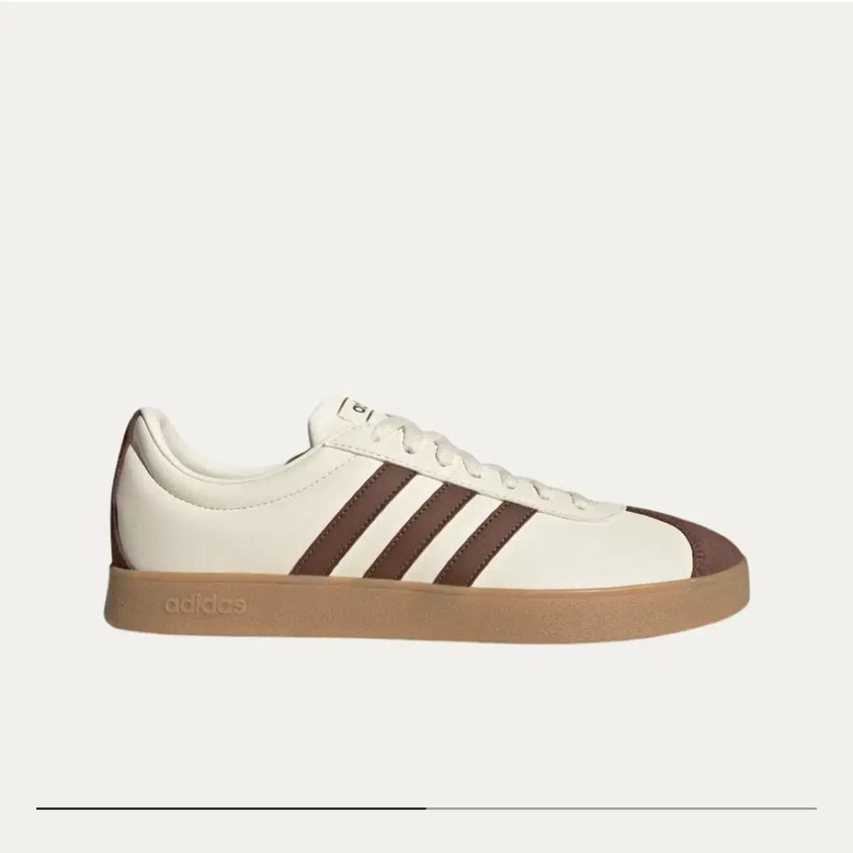 아디다스 Adidas VL Court 2.0 Cream Brown 신발